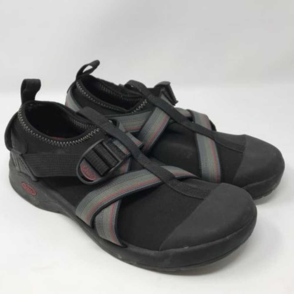 Chaco Red Line Black Water Shoes - Picture 2 of 7